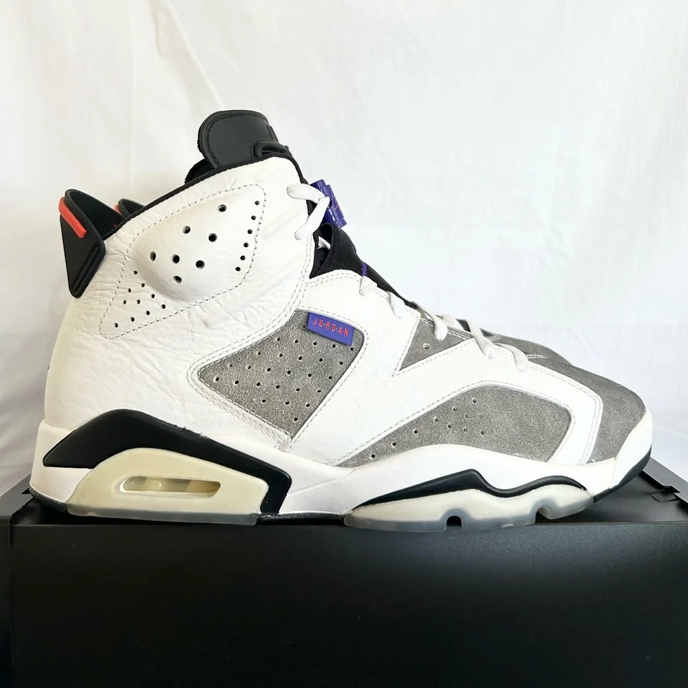 AUTHENTIC Jordan 6 Retro Flight Nostalgia size 11 CI3125-100 2019 PRE-OWNED